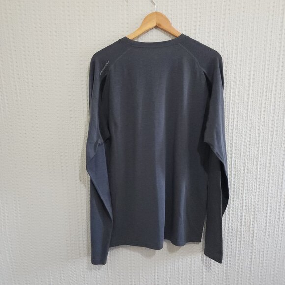 Paradox Men's Long Sleeve Wool Blend Gray Shirt Size Large - Picture 2 of 11